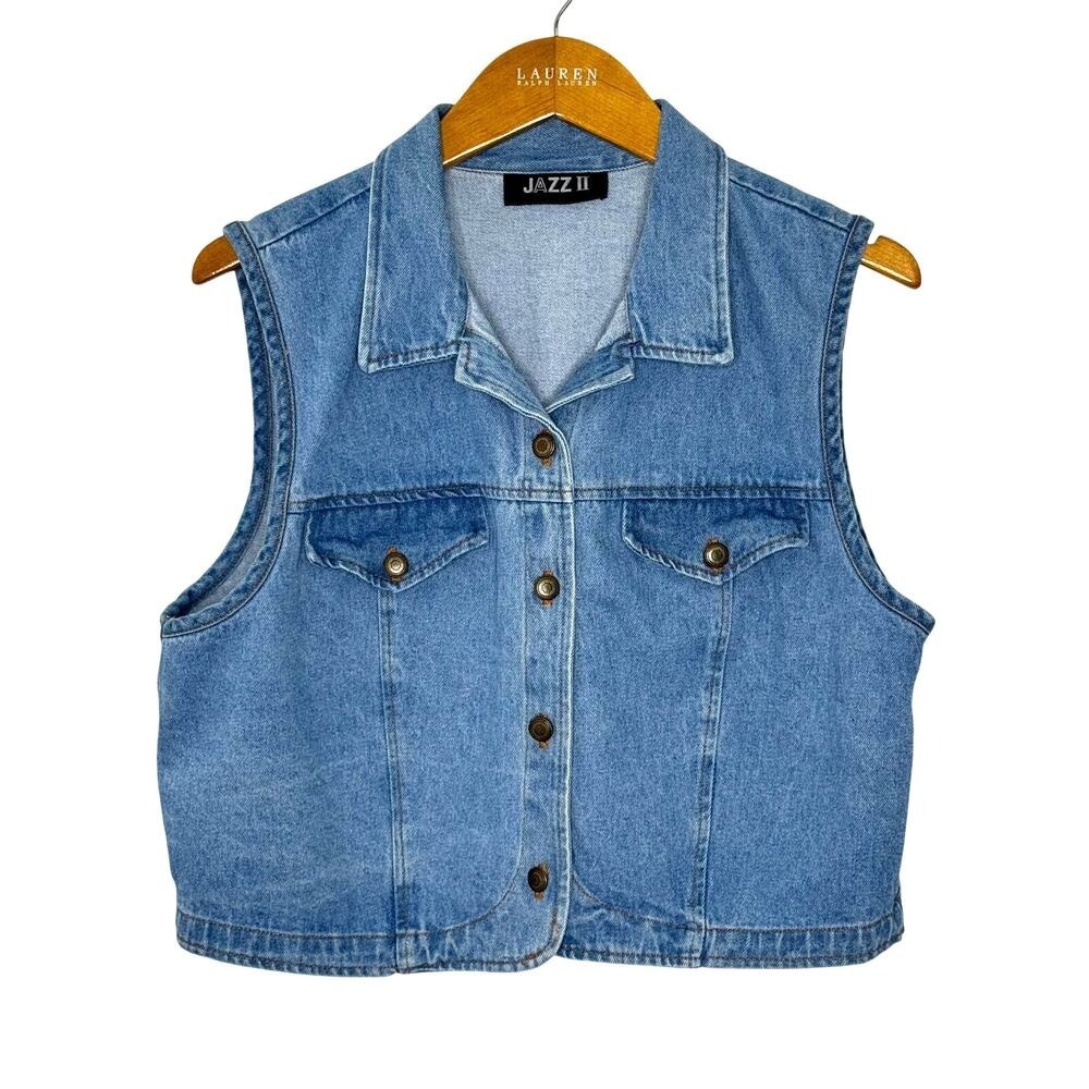 Jazz II vintage denim vest‎